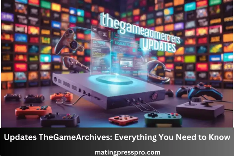 TheGameArchives Updates: Everything You Need to Know