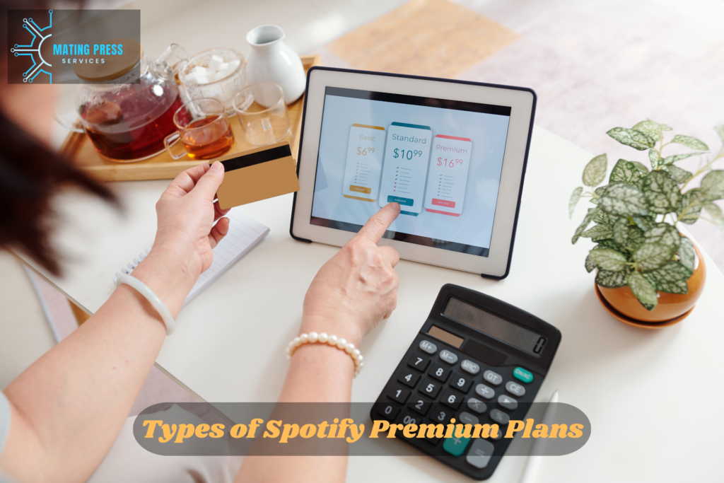 Types of Spotify Premium Plans